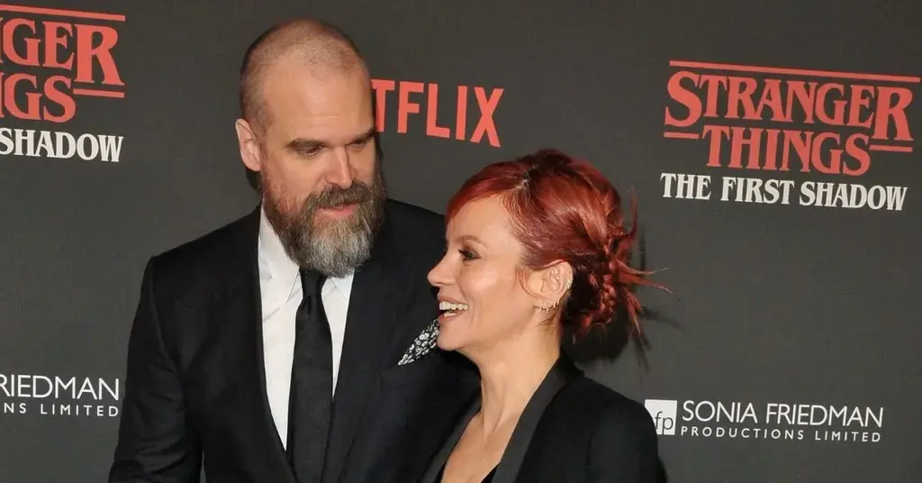 lily allen mocks david harbour album release party gifts new record