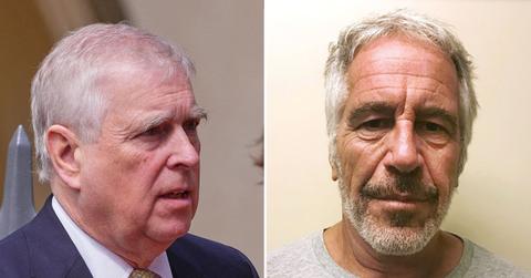 picture of Andrew Mountbatten-Windsor and Jeffrey Epstein