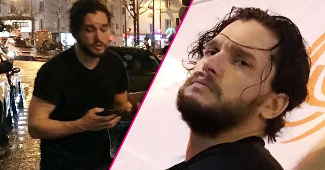 //kit harington drunk paris pp
