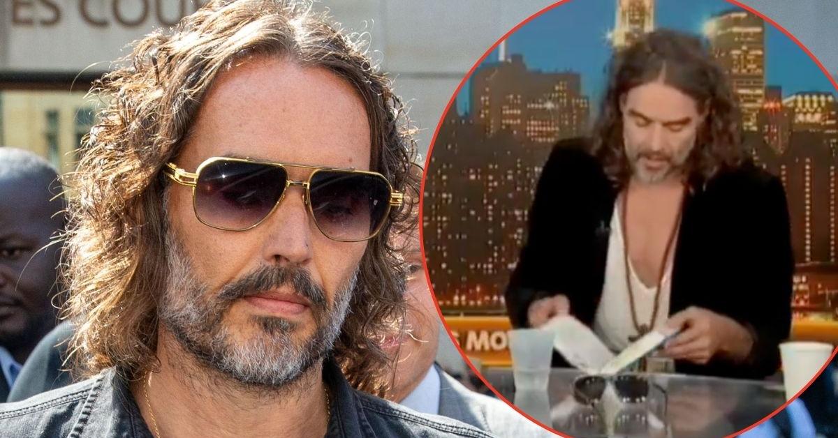 Russell Brand Scrambles to Find Bible Verse on Live TV After Piers Morgan Puts Him on the Spot in Cringeworthy Moment