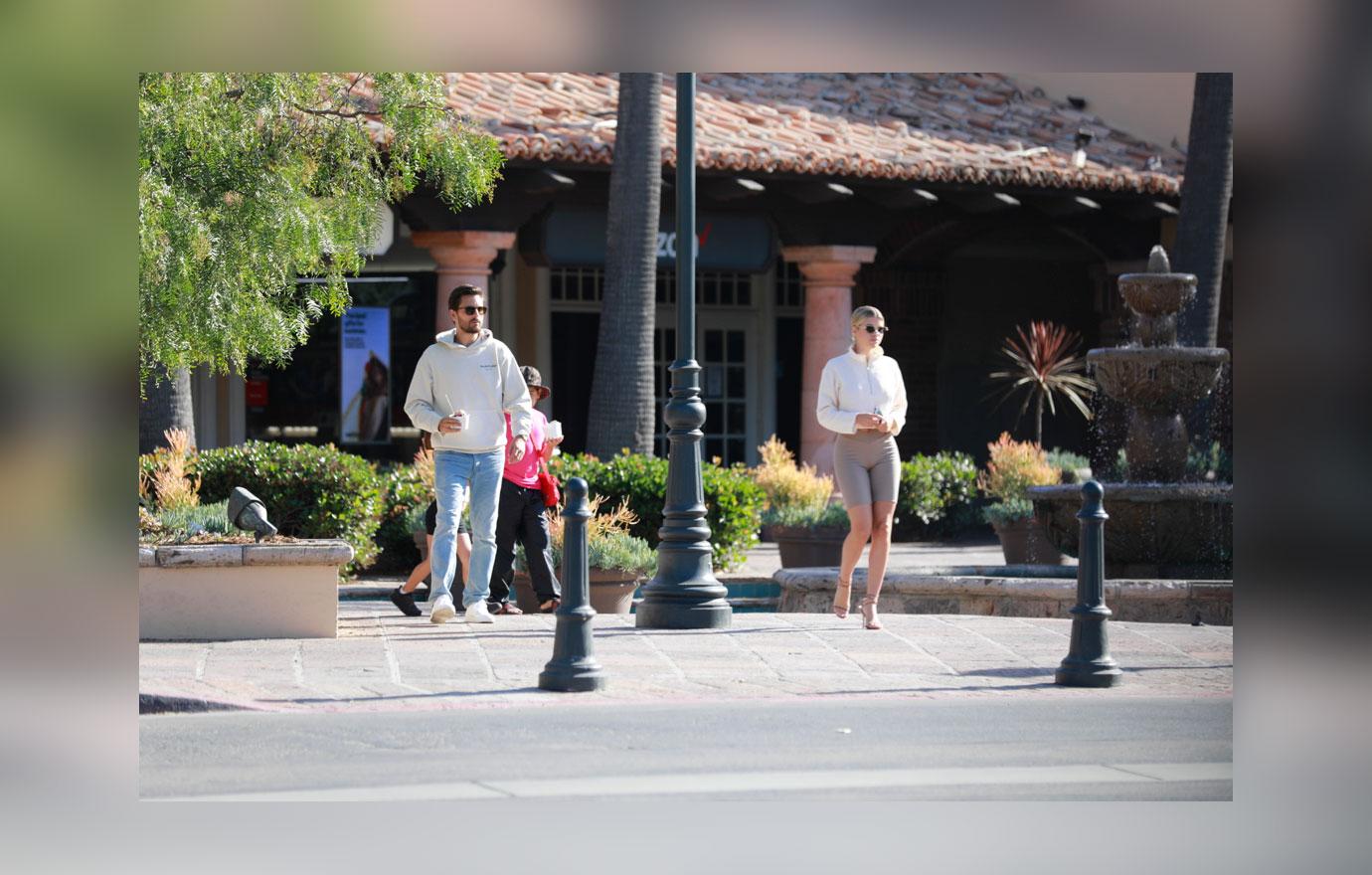 Scott Disick Sofia Richie Get Ice Cream After His Kourtney Trip