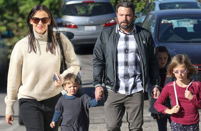 Ben Affleck Jennifer Garner Kids Montana trip Renew Vows Ceremony