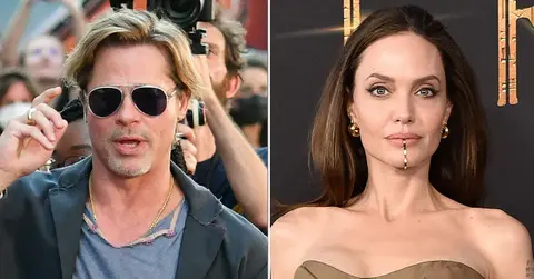 brad pitt first photos choking striking kids angelina jolie