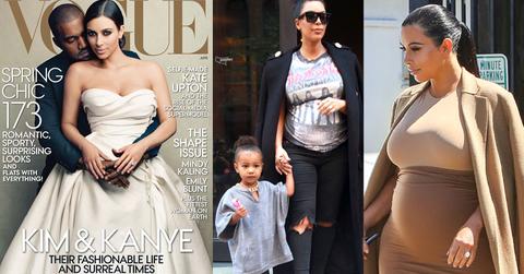 //kim kardashian pregnant baby cover deal pp