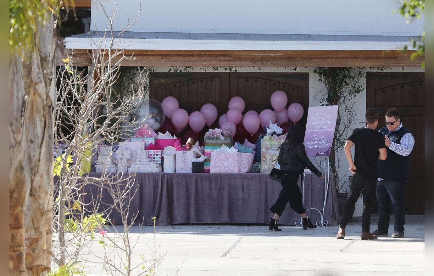 Robin Thicke April Love Geary Baby Shower Malibu