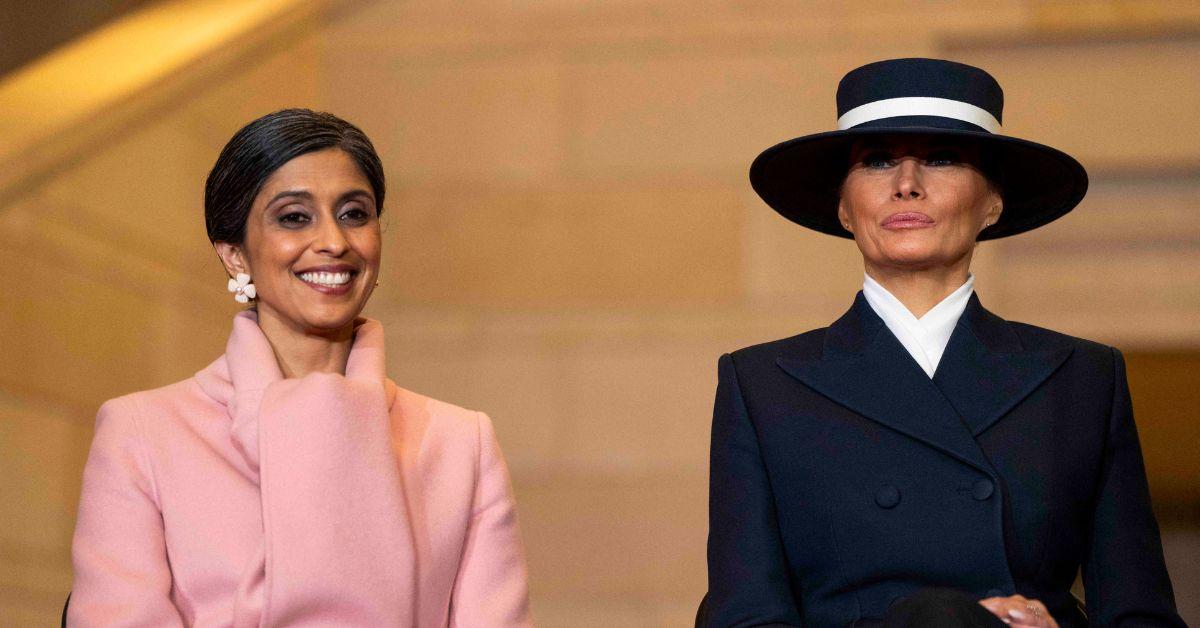 Photo of Usha Vance and Melania Trump