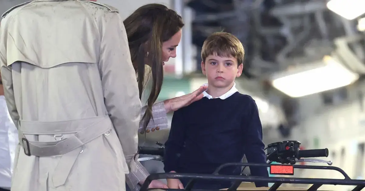 Photo of Princess Kate and Prince Louis