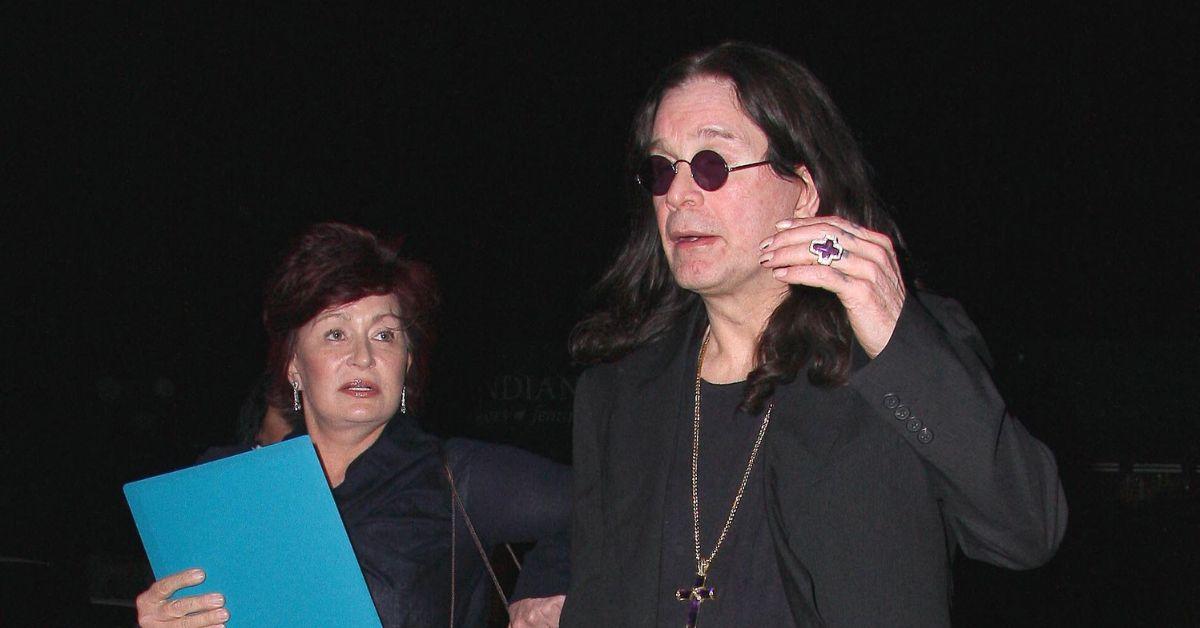 Photo of Ozzy and Sharon Osbourne