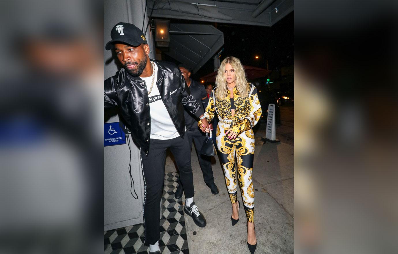 Khloe Kardashian Tristan Thompson New Years Eve Cleveland