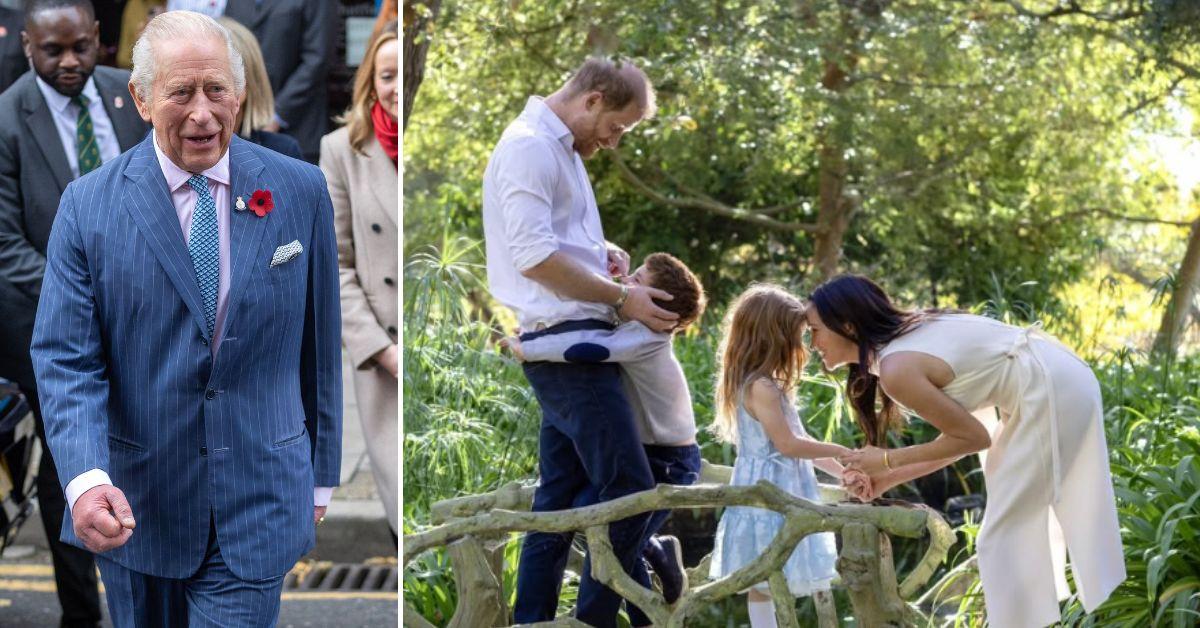 Split photos of Meghan Markle and The Sussex Family