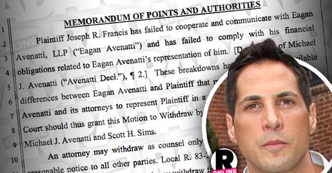 Joe Francis Lawyers Quit