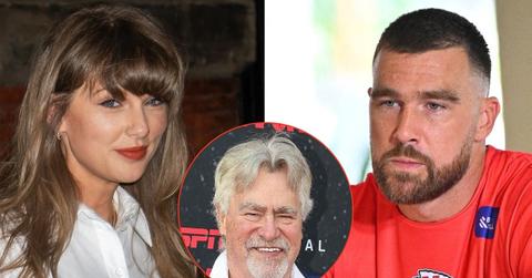picture of Taylor Swift, Ed Kelce and Travis Kelce