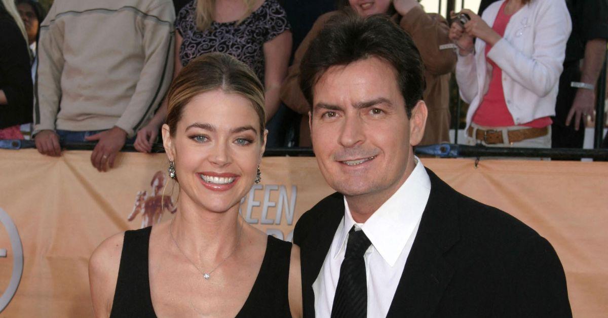 Photo of Denise Richards, Charlie Sheen