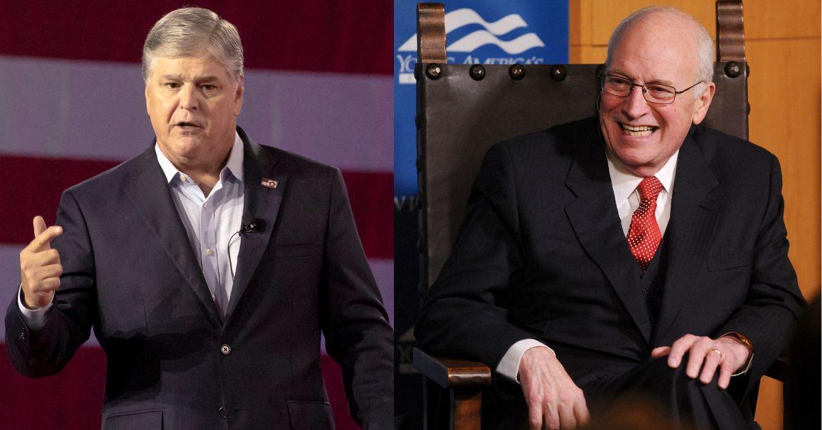 'Fox News' host Sean Hannity reacted to Dick Cheney's death, calling him a 'serious defender of our country.'