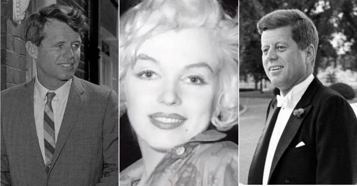 john robert kennedy bedded marilyn monroe