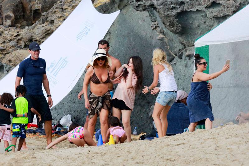 Mariah Carey Bikini Kids St Barts