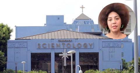 Composite photo of the Church of Scientology and Joy Villa
