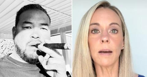 Composite photo of Jon Gosselin and Kate Gosselin