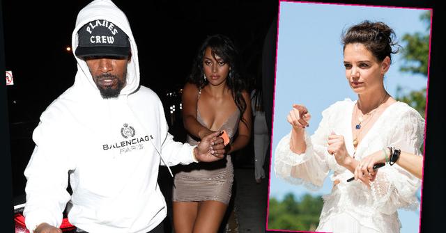 Jamie Foxx Caught With Mystery Woman Not Katie Holmes