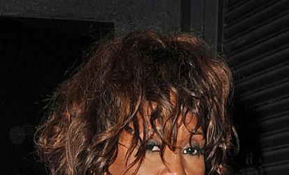 //whitney houston last photos