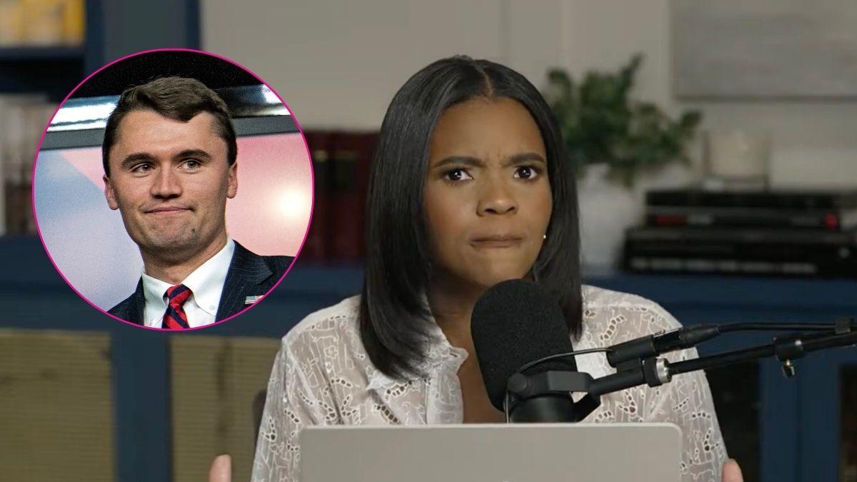 Composite photo of Charlie Kirk and Candace Owens