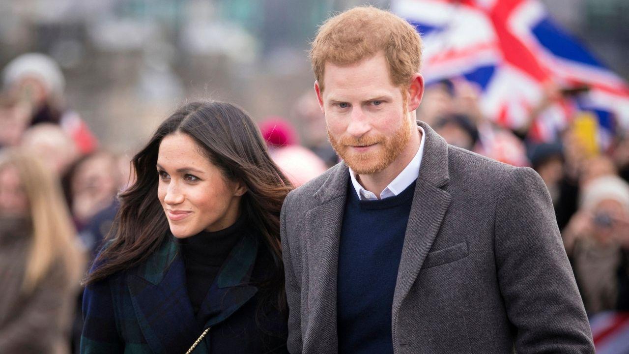 Photo of Prince Harry and Meghan Markle
