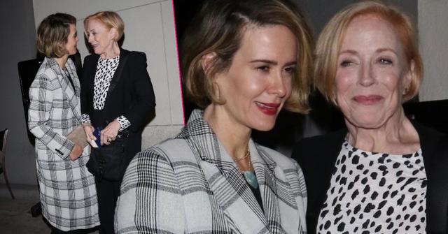 Sarah Paulson And Holland Taylor Enjoy Date Night