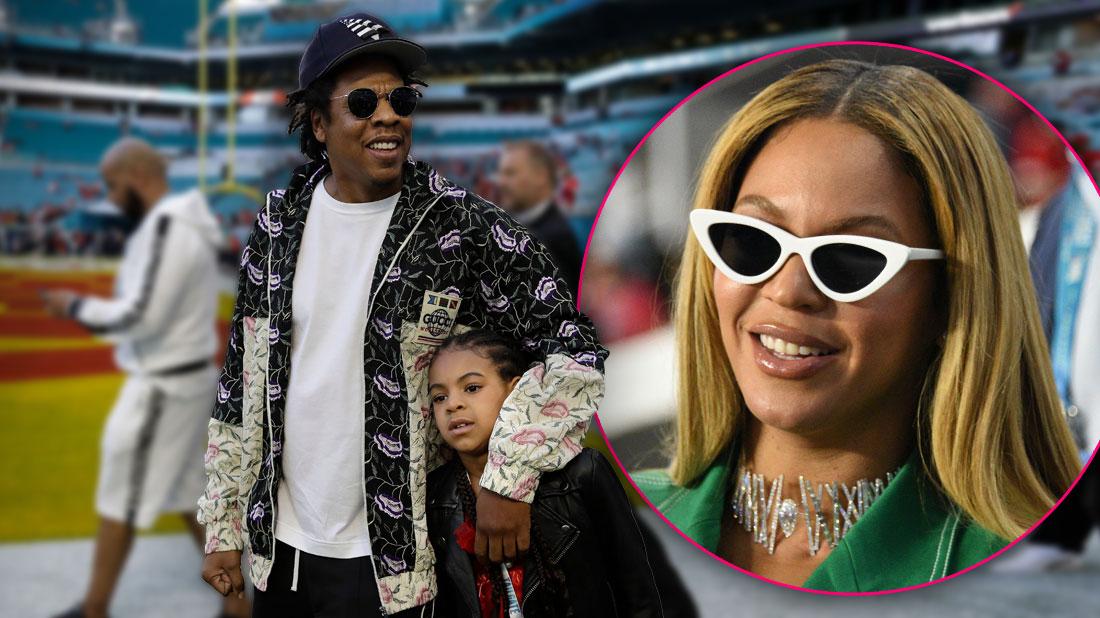 Blue Ivy Enjoys Super Bowl Daddy-Daughter Date With Jay-Z: Photo –  Hollywood Life