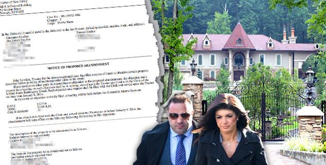 //teresa giudice gets to keep her new jersey mansion bankruptcy court wide