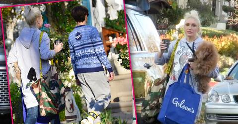 Gwen Stefani Attends Family Pre Christmas Dinner