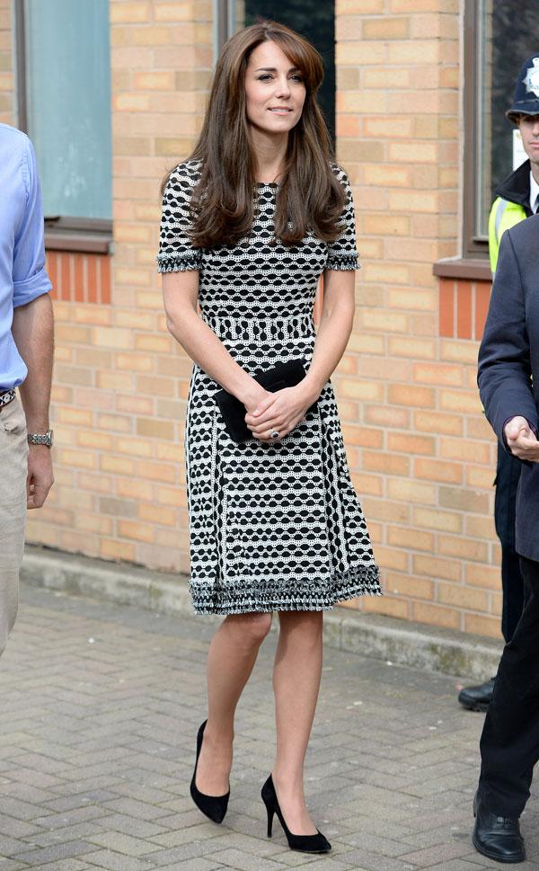 Looking Good While Doing Good! Kate Middleton Shows Off Post-Baby Body ...