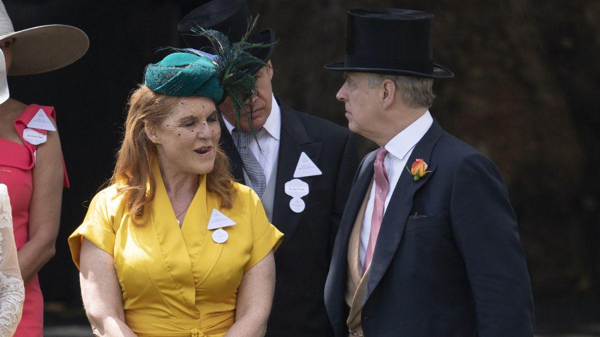 Photo of Sarah Ferguson and Andrew Windsor