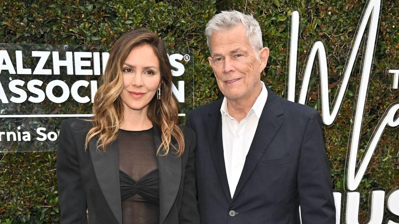 Photo of David Foster and Katharine McPhee