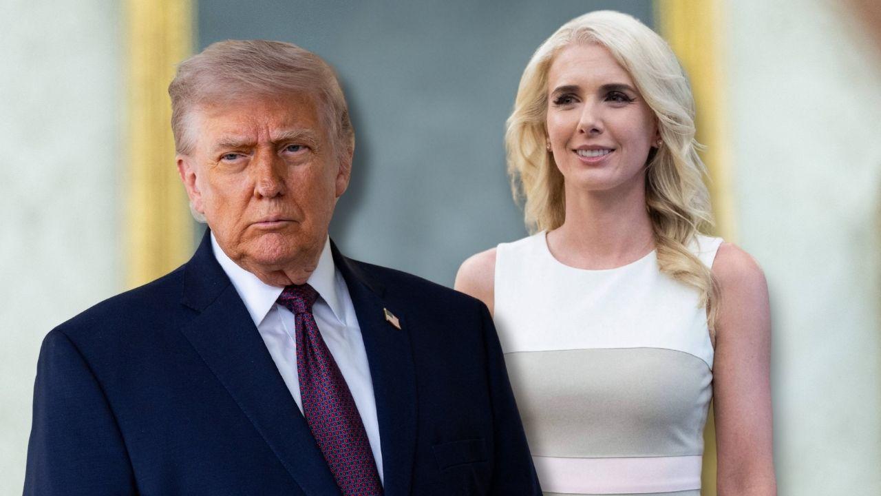 Photo of Donald Trump and Natalie Harp