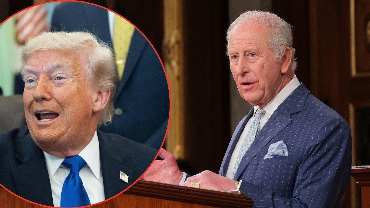Photo of Donald Trump and King Charles