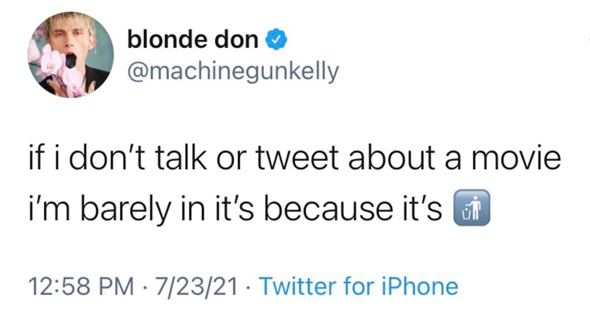 mgk tweet