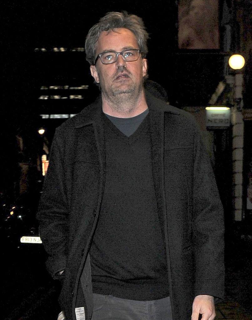 Matthew Perry Weight Gain Disheveled London