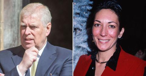 split image of Ex-Prince Andrew and Ghislaine Maxwell