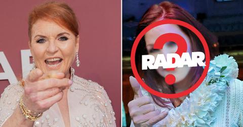 Split photo of Sarah Ferguson and Priscilla Presley