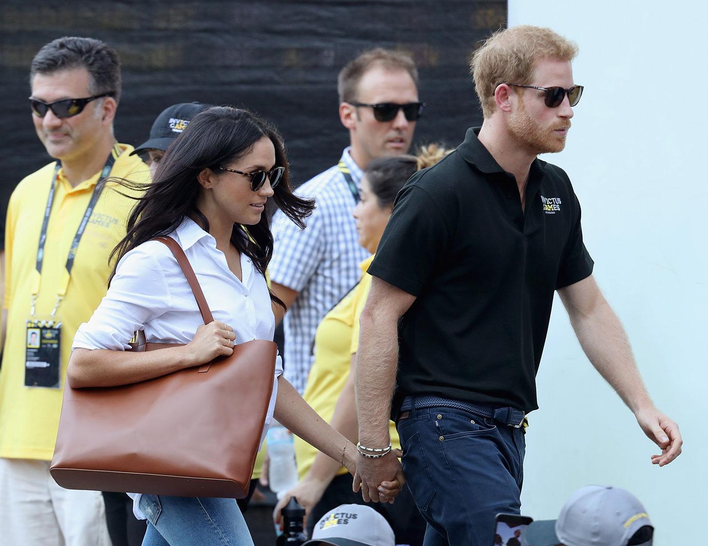 prince harry dating meghan markle first public photo invictus games