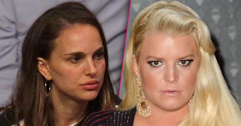 jessica simpson slams natalie portman feud cat fight