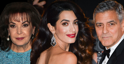 //george amal clooney mom giddy grandkids pp