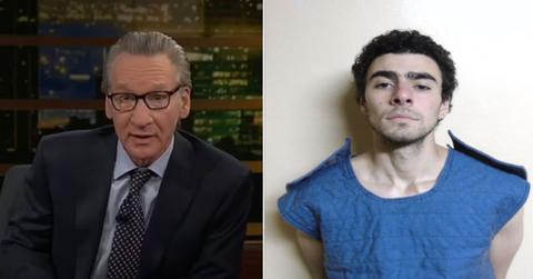 Composite photo of Bill Maher and Luigi Mangione