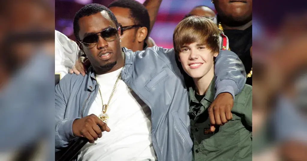 Photo of Sean 'Diddy' Combs and Justin Bieber