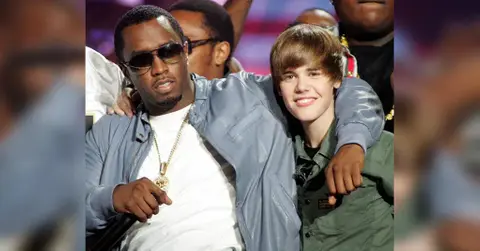 Photo of Sean 'Diddy' Combs and Justin Bieber