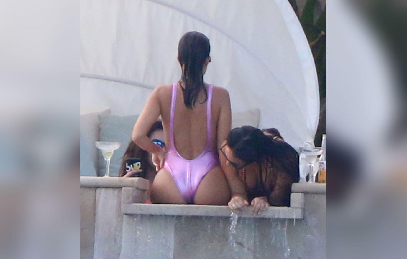 Stephanie Shepherd Pats Kourtney Kardashian’s Butt In Hot Tub