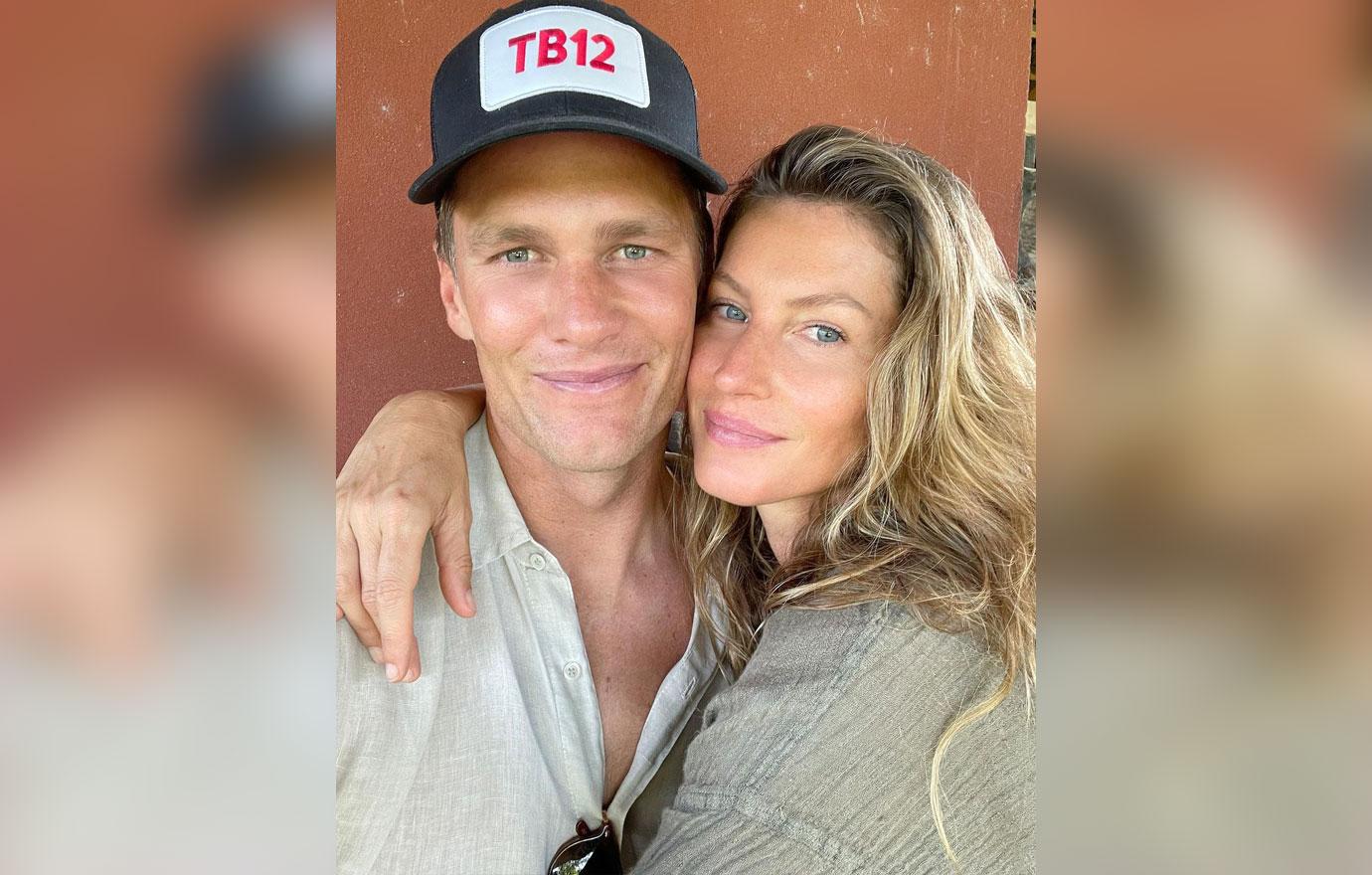 Tom Brady & Gisele Bündchen All Loved-Up In Italy Before Marital Issues  Came To a Head