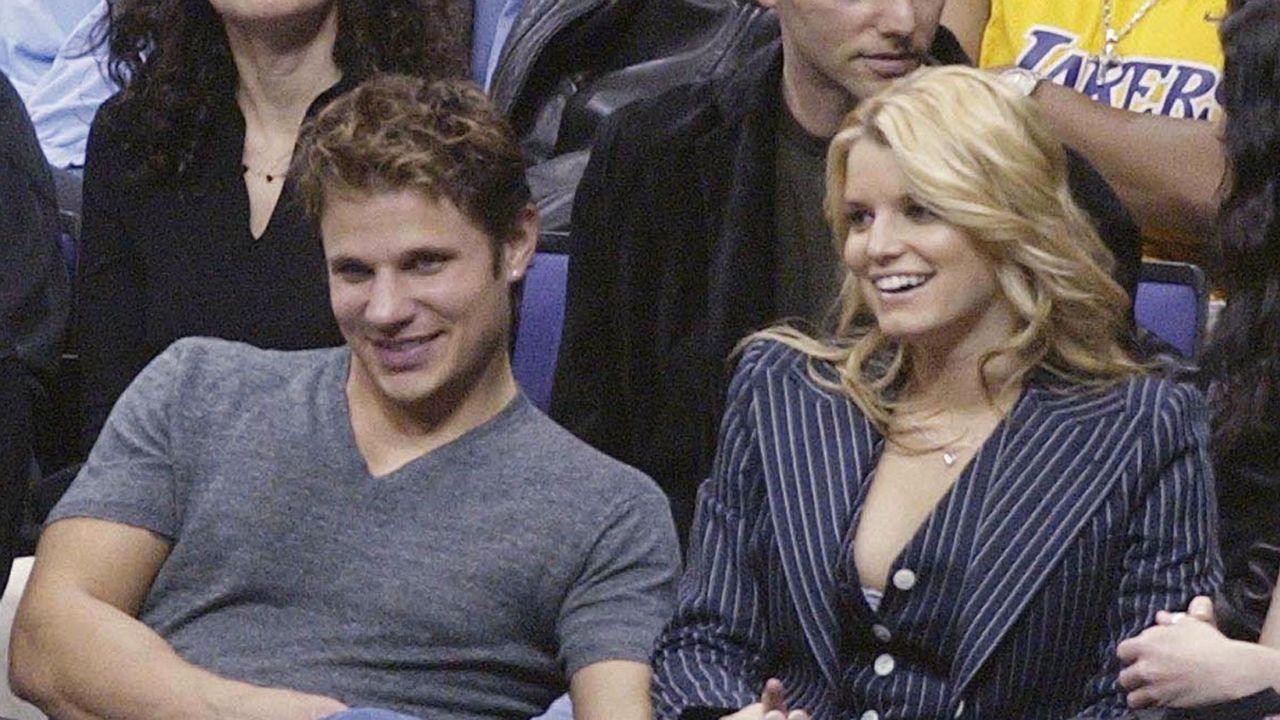 Nick Lachey and Simpson are on better terms these days, according to an insider.