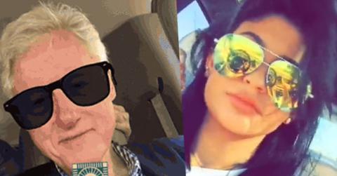 //kylie jenner snapchat bill clinton twins