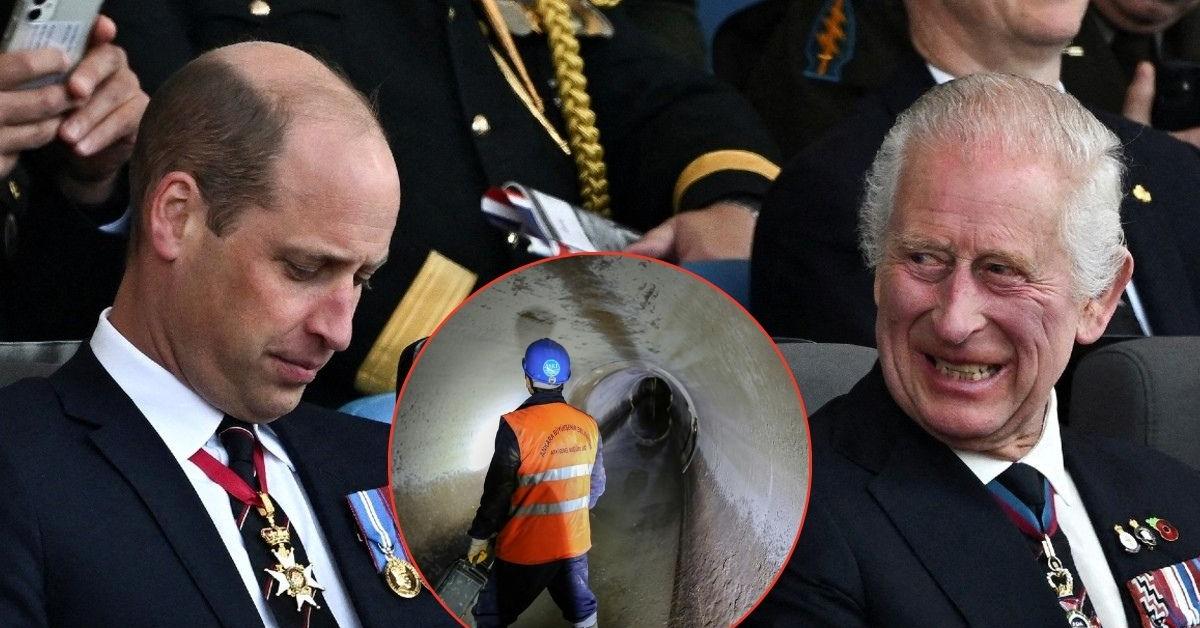 EXCLUSIVE: Royal Family's Dirtiest Feud Yet Gets Even Muckier as King Charles Gets Green Light to Construct Huge Sewer Pit Near Prince William's Home
